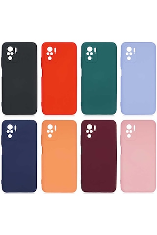 Xiaomi Poco M5s Kılıf Zore Mara Lansman Kapak Koyu Mor