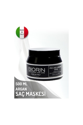 Biorin Professional Age Argan Saç Maskesi 500 ML