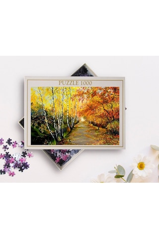 Bk Home Yağlıboya Tasarımlı 1000 Parça Profesyonel Puzzle-22