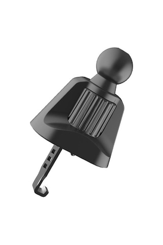 Luckysouk Araba Hava Havalandırma Klip Top Başkanı Adaptörü Kanca Büküm-kilit Telefon Tutucu Standı 17mm Siyah Torpido Üstü 3xyxc4