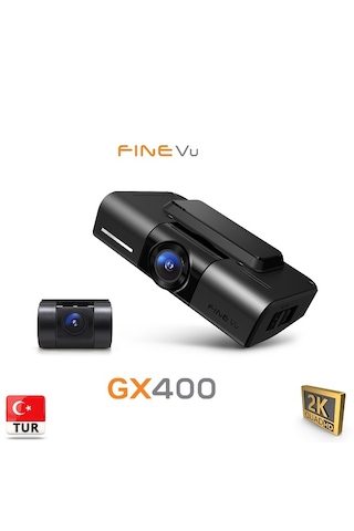 Finevu Gx400 Qhd 2k Wi-fi Türkçe 2 Kameralı Araç Kamerası