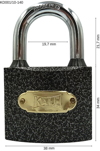 Kale Kilit Asma Kilit Döküm 40mm