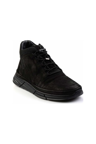 Siyah Hakiki Deri Erkek Bot & Bootie E02900220201 Siyah