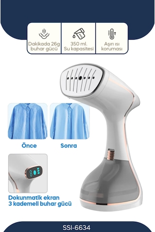 Sinbo SSI-6634 1640W Dikey Buharlı Kırışıklık  Ütü