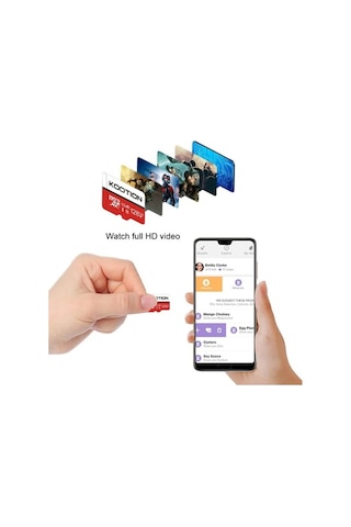 Novahub Kootion 128gb/64gb/32gb Mikro Sd U1 Sınıf Tf Kart 3x64gb Mini Depolama