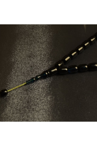 Kapsül Kesim 10x8 Mm Ateş Kehribar Sistem Püsküllü Tesbih Çok Renkli