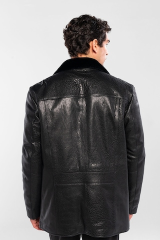 Tamer Tanca Erkek Hakiki Deri Siyah Jumbo Deri Mont 1000 2009 Erk Derımont Sk24/25 Sıyah Jumbo Siyah