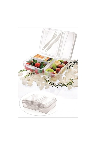 Takeaway Ergonomik Asorti Çatal Bıçaklı Pratik Yoğurt Saklama Kab Diğer