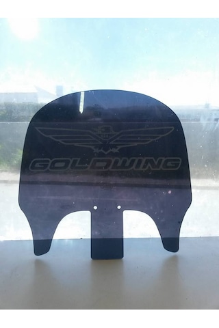 Honda Goldwıng Arka Cam Koyu Füme Zeus 4mm 38cm