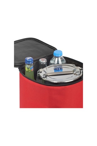 Ankaflex Çok Amaçlı Soğuk Sıcak Tutucu Sefer Tası Ve İçecek Taşıma Çantası Kırmızı