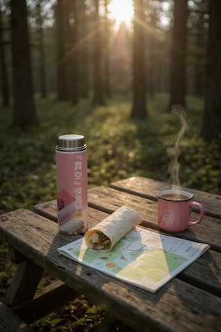 Frefly Store Vvakumlu Sıcak Soğuk Süt Kahve Su 500ml Termos Açık Yeşil