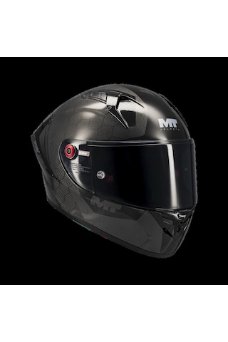 Mt Kask Ff103bplus Kre+ S Pure A1 Parlak Karbon + Siyah Vizör Carbon