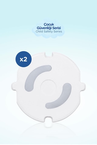 Wee Baby Priz Koruyucu 6 Lı Bebek Çocuk Güvenlik Priz Kapağı 6x2 12 Adet