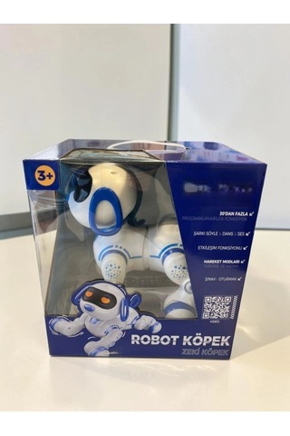 6601 Uzk Kumandalı Dans Edebilen Robot Köpek Çok Renkli