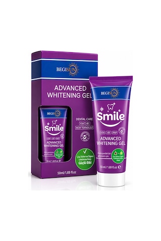 Begisun Leke Karşıtı Diş Beyazlatıcı Mor Jel 50 ML