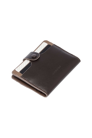 Tergan Kahve Deri Unisex Kredi Kartlık. - S1kk00001653-u9d Kahverengi