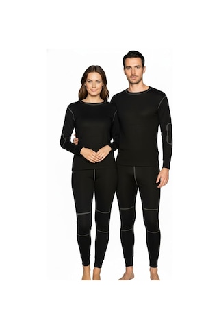 Xmlbayiciniz Active Plus Yetişkin Termal İçlik Set Siyah Xxl Genel