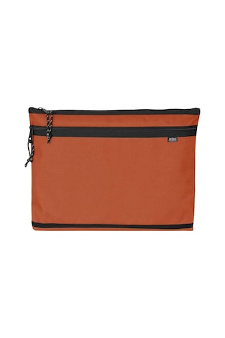 Jacbag Dual Zip Folder -iki Bölmeli Dosya Çanta A4 Kiremit