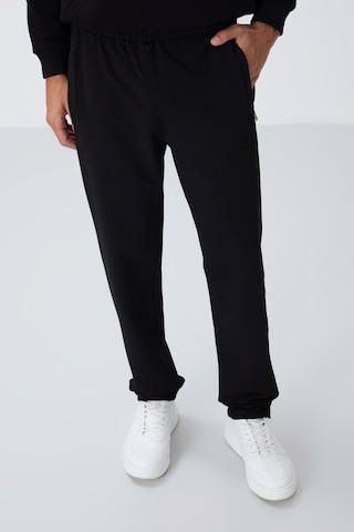 Tommy Life Klasik Cep Fermuarlı Siyah Erkek Eşofman Alt T06er-84669 T06er-84669 001