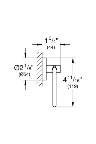 Grohe Tuvalet Kağıtlık Essentials Br. Cool Sunrise - 40689gn1