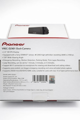 Öztürk Elektronik-pioneer Vrec-dz401 4k Ön Arka Yol Kamerası