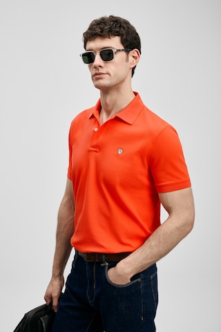 Lufian Laon Smart Erkek Polo Tişört Turuncu Turuncu 111040230100750