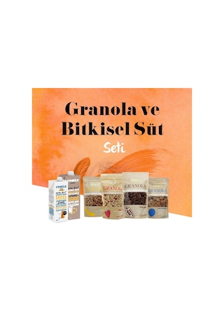 Granola Ve Bitkisel Süt Seti-2184