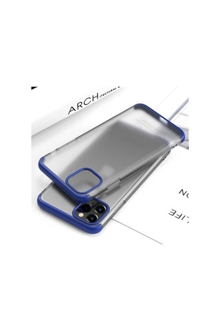 Apple Uyumlu iPhone 11 Pro Kılıf Zore Nili Kapak Mavi