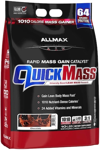 Allmax Quıckmass Rapid Lean Mass Gainer 4,54 Kg 70 Servings çikolata