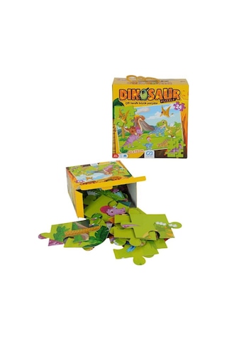 +3 Yaş Dinozorlar Yer Puzzle (Ca Games)
