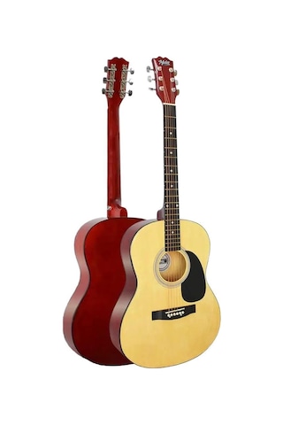 Midex Rg-550nt Pack Kaliteli Kesik Kasa Natural 40 İnç Akustik Gitar Seti 4/4 Yetişkin