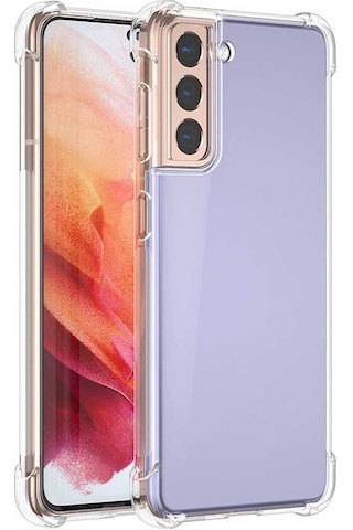 Galaxy S21 Kılıf Zore Nitro Anti Shock Silikon Renksiz