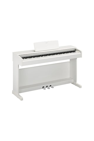 Yamaha Arıus Ydp-145 Dijital Piyano, Beyaz Yeni Başlayanlar Ve Hobi Oyuncuları İçin Klasik Ve Şık Dijital Piyano