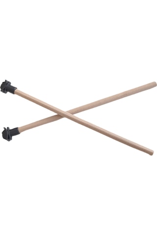 Markapet Doğal Ahşap Kuş Tüneği Standart Siyah 2 Adet 1.2 CM - 25 CM