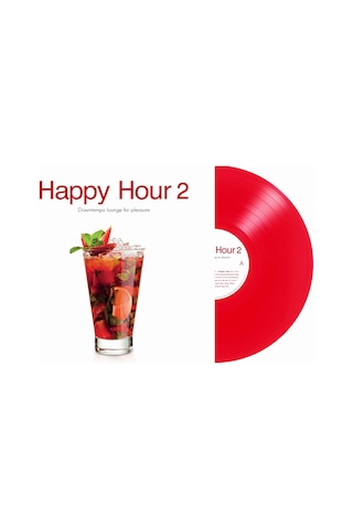 Happy Hour Vol: 2 Özel Baskı Transparan Kırmızı Plak