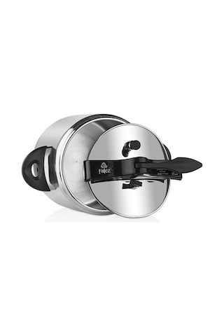 Vento Sıyah 5 Lt Klasık Duduklu Tencere Siyah