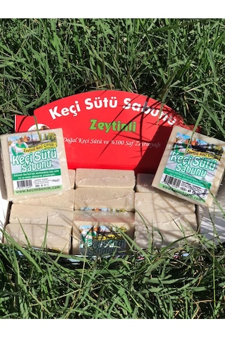 Zeytinli Keçi Çiftliği Saf Zeytinyağlı Keçi Sütü Sabunu 12 x 100 G