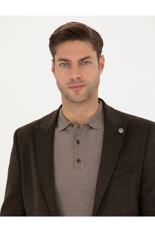 Pierre Cardin Erkek Kahverengi Ceket 50257488-vr029 Kahverengi