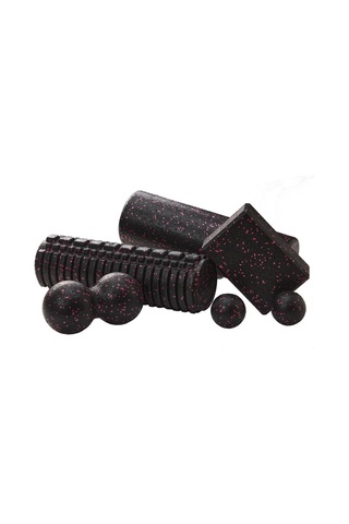 Actifoam #EvdeKal Tam Pilates Seti Yoga Set Spor Fitness - Turuncu Siyah - Turuncu