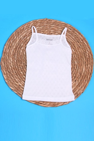 Breeze Kız Çocuk Atlet 1-11 Yaş, Ekru-ekru Ekru