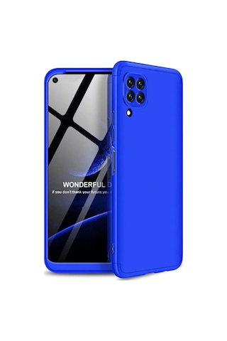Huawei P40 Lite Kılıf Zore Ays Kapak Mavi