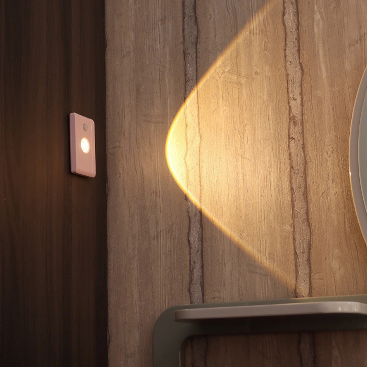 Folinda Led Gece Lambası, Manyetik Ve Şarjlı, Vücut Algılama, Odalar Ve Dolaplar İçin, Beyaz Tasarım, Gelişmiş Lens, Beyaz Işık, 1w Beyaz