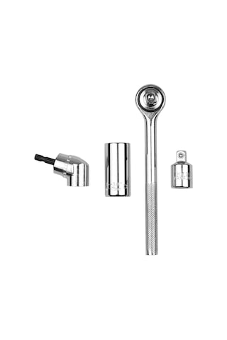 Suofeng Evrensel Çap Anahtar Takımı 4 Parça - 7-19mm Matkap Adaptörü, Hızlı Sıkma Ve Çözme İçin Mükemmel Dıy Aleti