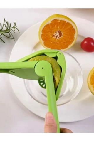 Pratik Manuel Meyve Sıkacağı Limon, Portakal Ve Nar İçin Kolay Kullanımlı Sıkacak