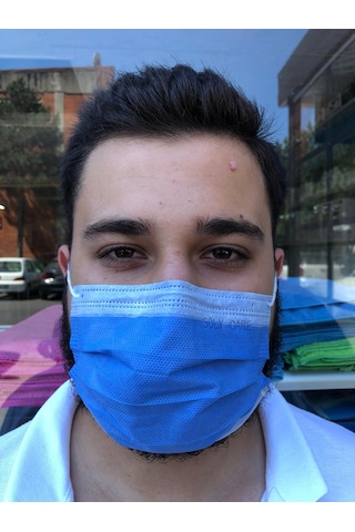 Soly Care 3 Katlı Telli Full Ultrasonic Cerrahi Maske 50 Adet