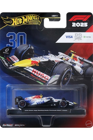 Hot Wheels Premıum Formula 1 Yarış Arabası Vısa Cash App Racıng B Çok Renkli