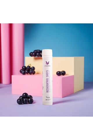 Vitisfera Resveratrol Shot Orman Meyveleri Aromalı 20 x 25 ML