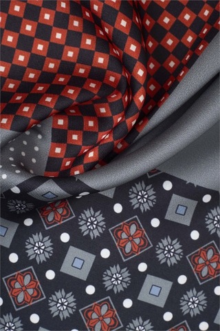 Süvari Açık Bordo Mendil S03150003-k07