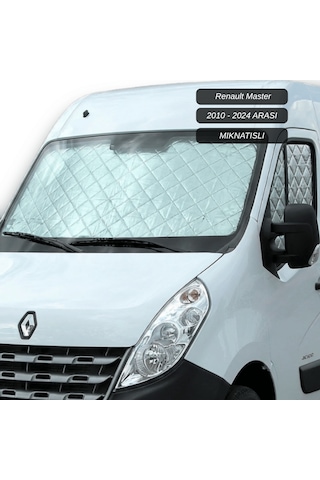 Motokaravan Ön Ve Yan Camlar İçin Isı Yalıtım Güneşlik Renault Master