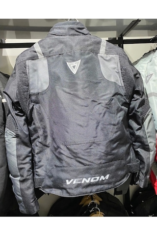 Venom Air Racıng Ceket Siyah - Gri